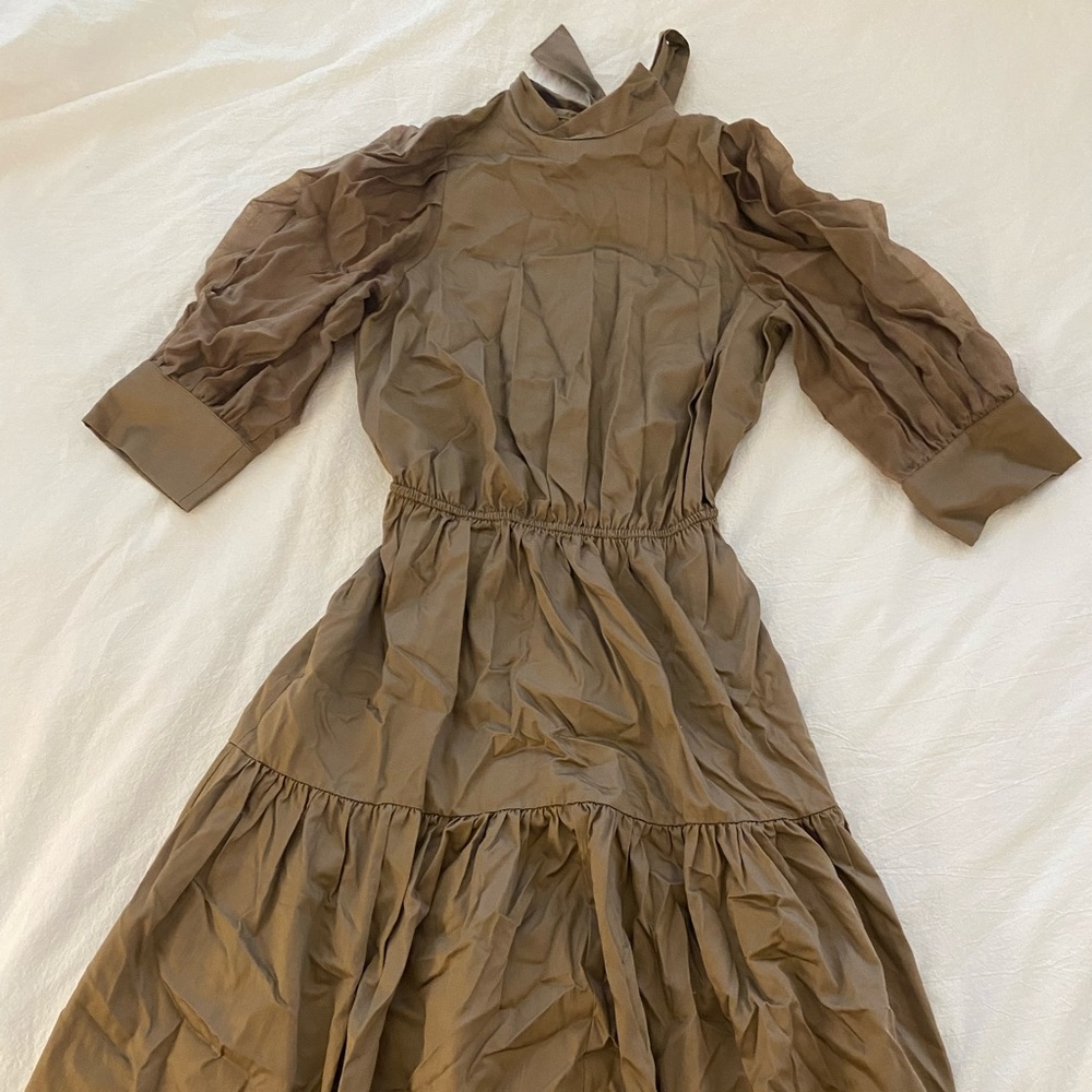 Pioneer style dress fall dress